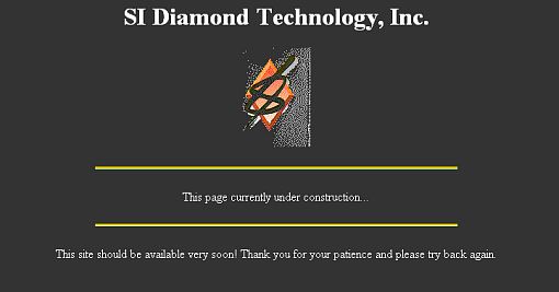 zawartość serwisu znajdującego się pod domeną diamond.com w listopadzie 1996 roku