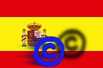 Flaga Hiszpanii z copyrightem