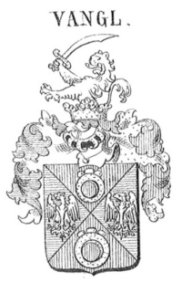 Herb rodziny Wąglów, przyznany nobilitacją Franciszka I, króla Węgier.
