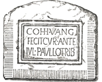 Tablica z inskrypcją łacińską odnaleziona w Wielkiej Brytanii