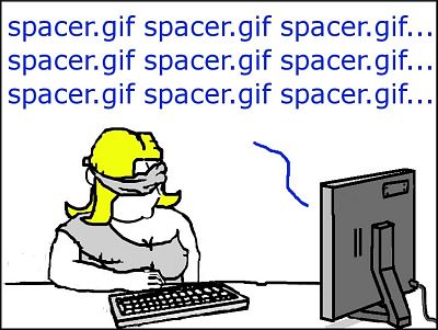 Komputer czyta dalej: ...spacer.gif spacer.gif spacer.gif spacer.gif...