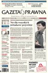 Pierwsza strona Gazety Prawnej Nr 30 (2152) wtorek, 12 lutego 2008 r