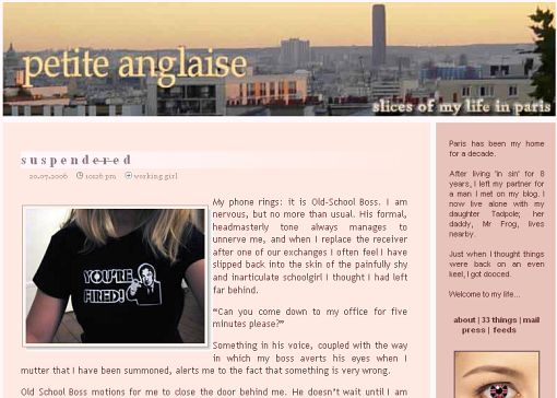Blog Petite Anglaise