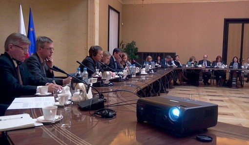 Dyskusja w trakcie seminarium w Kancelarii Prezesa Rady Ministrów