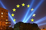 europejskie gwiazdki na wieczornym niebie