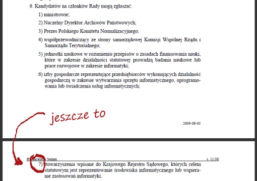 fragment screenshotu PDF-a z ujednoliconym tekstem ustawy, z serwisu Sejmu RP