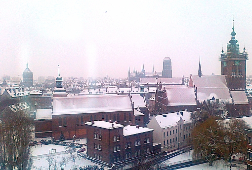 Gdańsk - widok z okna...