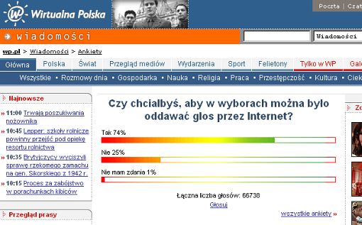 Ankieta przeprowadzona przez Wirtualną Polskę