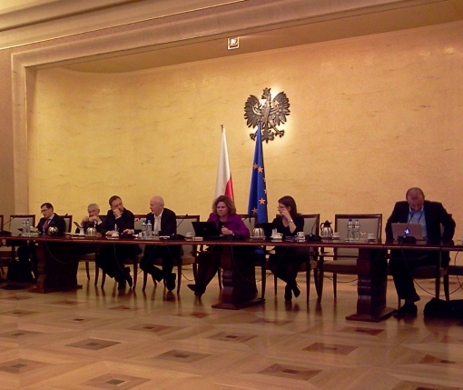 Zespół nowego Ministerstwa Administracji i Cyfryzacji reprezentowany w czasie dzisiejszego spotkania grupy Dialog